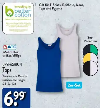 Aldi Nord UP2FASHION Tops Angebot