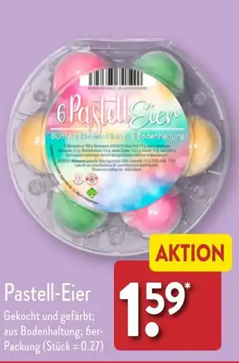 Aldi Nord Pastell Eier 6er Packung Angebot