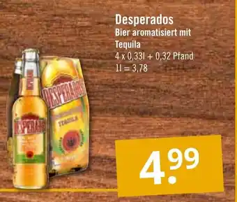 GetränkePartner Desperados 4x0,33L Angebot