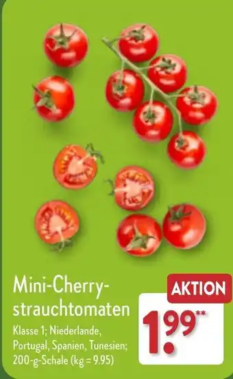 Aldi Nord Mini Cherry strauchtomaten 200 g Schale Angebot