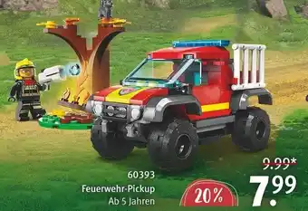 Rossmann Lego Feuerwehr-Pickup Angebot