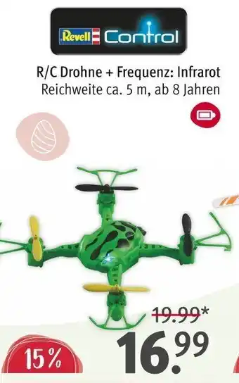 Rossmann R/C Drohne + Frequenz Angebot