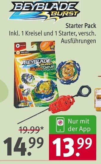 Rossmann Beyblade Starter Pack Angebot