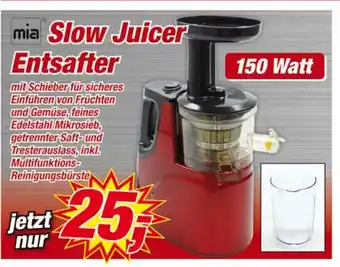 Posten Börse Mia Slow Juicer Entsafter Angebot