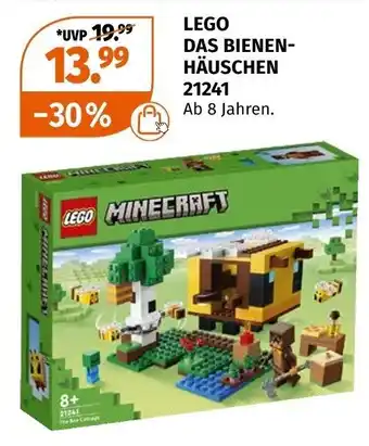 Müller LEGO MINECRAFT Das Bienenhauschen 21241 Angebot