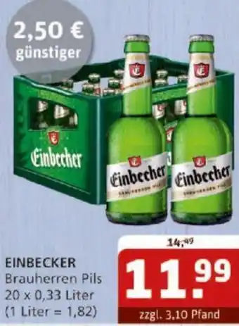 Getränke Quelle Einbecker Brauherren Pils 20x0,33 Liter Angebot