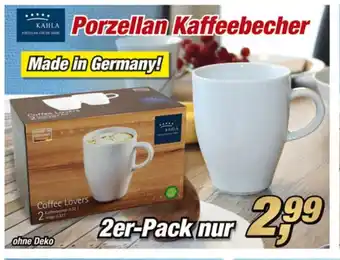 Posten Börse Porzellan Kaffeebecher Angebot