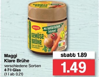 Famila Nord West Maggi Klare Brühe 4-7L Angebot