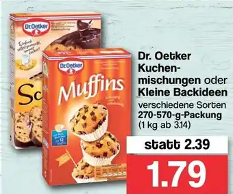 Famila Nord West Dr. Oetker Kuchenmischungen oder Kleine Backideen 270-570g Angebot