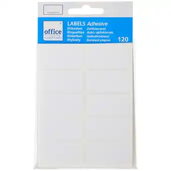 Action Office essentials etiketten selbstklebende Angebot