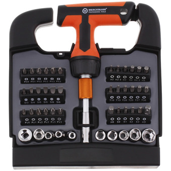 Action Werckmann bit- und steckschlüssel-set Angebot