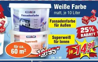 Wiglo Wunderland Weiße Farbe 10L Angebot