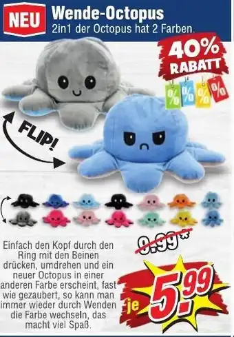 Wiglo Wunderland Wende Octopus Angebot