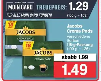 Famila Nord West Jacobs Crema Pads 118g Angebot