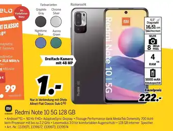 MEDIMAX Xiaomi Redmi Note 10 5G 128 GB Angebot