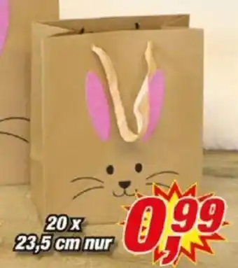 Posten Börse Ostern Geschenktasche 20 x 23,5 cm Angebot