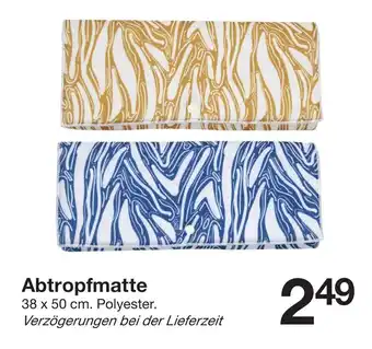 Zeeman Abtropfmatte Angebot