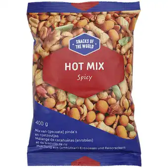 Action Snacks of the world hot mix spicy Angebot