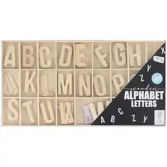 Action Holzbuchstaben Angebot