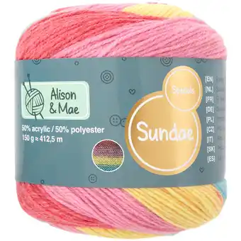 Action Alison & mae strickgarn sundae Angebot