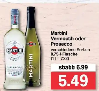 Famila Nord West Martini Vermouth oder Prosecco 0,75L Angebot