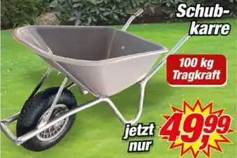 Posten Börse Schubkarre 100 kg Tragkraft Angebot