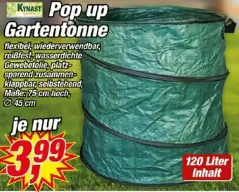 Posten Börse Kynast Pop up Gartentonne 120 Liter Angebot