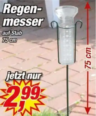 Posten Börse Regenmesser Angebot