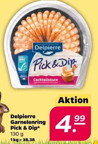 NETTO Delpierre Garnelenring Pick & Dip 130 g Angebot