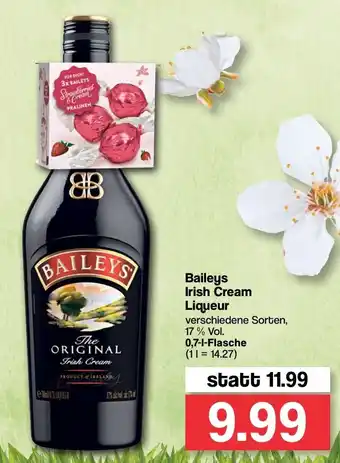 Famila Nord West Baileys Irish Cream Liqueur 0,7L Angebot