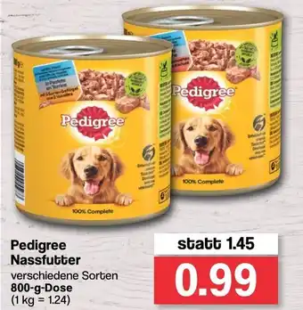 Famila Nord West Pedigree Nassfutter 800g Angebot