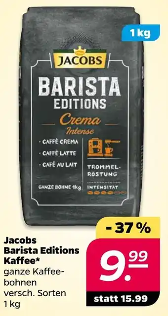 NETTO Jacobs Barista Editions Kaffee 1 kg Angebot