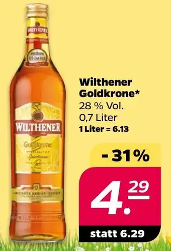 NETTO Wilthener Goldkrone 0,7 Liter Angebot