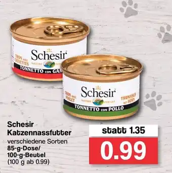 Famila Nord West Schesir Katzennassfutter 85g/100g Angebot