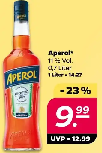 NETTO Aperol 0,7 Liter Angebot