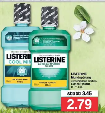 Famila Nord West Listerine Mundspülung 600ml Angebot