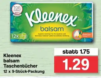 Famila Nord West Kleenex balsam Taschentücher Angebot