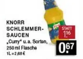 Edeka Zurheide Knorr Schlemmer saucen Angebot