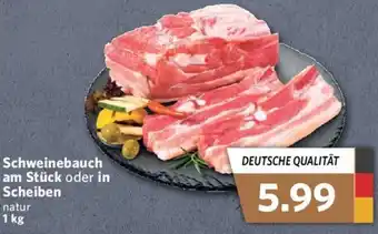 Combi Schweinebauch am Stück oder in Scheiben 1 kg Angebot