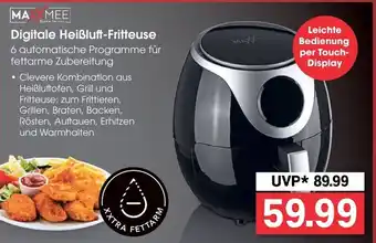 Famila Nord West Maxxmee Digitale Heißluft Fritteuse Angebot