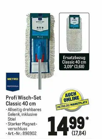 METRO Profi Wisch-set Classic 40 Cm Angebot