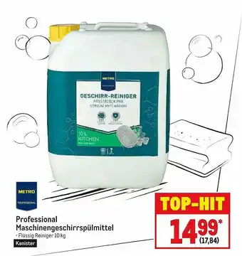 METRO Professonal Mashinengeschirrspülmittel Angebot