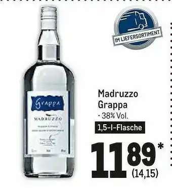 METRO Madruzzo Grappa Angebot