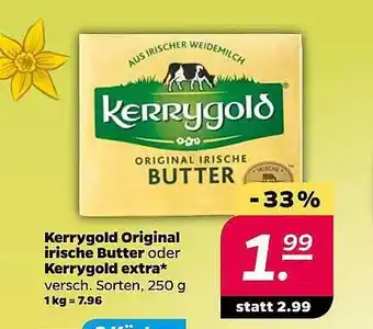 NETTO Kerrygold irische butter oder kerrygold extra Angebot