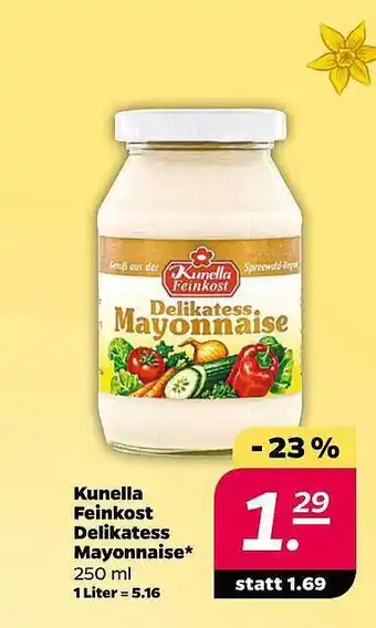 NETTO Kunella feinkost delikatess mayonnaise Angebot