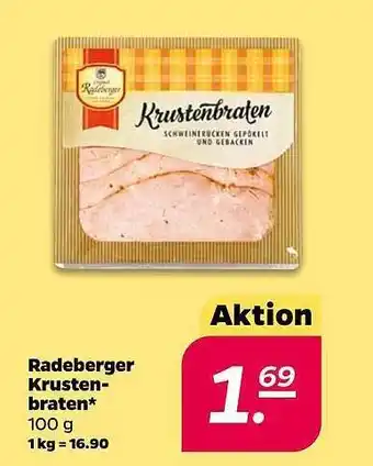 NETTO Radeberger krusten braten Angebot