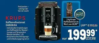 METRO Krups Kaffeevollautomat EA8108.KA Angebot