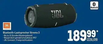 METRO Jbl Bluetooth Lautsprecher Xtreme 3 Angebot