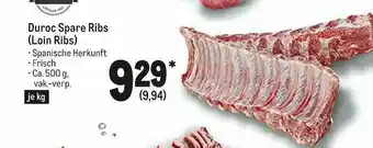 METRO Duroc Spare Ribs (loin Ribs) Angebot