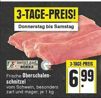 Edeka Oberschalenschnitzel Angebot